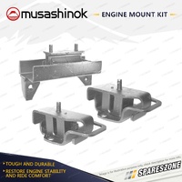 Front + Rear Engine Mount Kit for Holden Jackaroo UBS16 2.3L 4Cyl 87-88