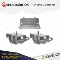 Front + Rear Engine Mount Kit for Holden Rodeo TF TFS17 2.6L 4Cyl 4WD 4ZE1 88-98