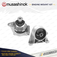 Front + Rear Engine Mount Kit for Holden Astra AH 1.8L 4Cyl 04-10 Auto