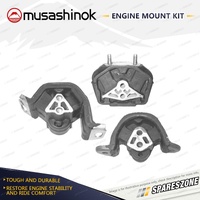 Front + Rear Engine Mount without Air-com for Holden Astra TR City 1.6L Auto