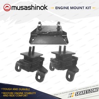 Front + Rear Engine Mount Kit for Holden Rodeo R9 TF TFR55 TFS55 2.8L 4Cyl