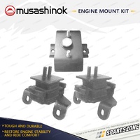 Front + Rear Engine Mount Kit for Holden Jackaroo UBS73 Rodeo R9 3.0L 98-04