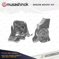 Front + Rear Engine Mount Kit for Honda Accord CG5 2.3L 4Cyl Vti V-tec F23A1