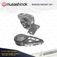 Front + Rear Engine Mount Kit for Honda Jazz GD1 GD3 1.3 1.5L 4Cyl 02-08 Manual