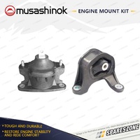 Front + Rear Engine Mount Kit for Honda Accord Euro CU2 2.4L 4Cyl K24Z3