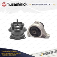 Front + Rear Engine Mount Kit for Honda MDX YD1 3.5L 4WD J35A5 1/02-4/07