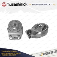 Front + Rear Engine Mount Kit for Hyundai Sonata EF EF-B 2.0 2.4 2.5 2.7L Manual