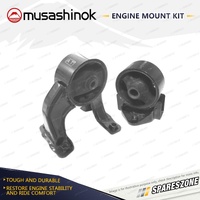 Front + Rear Engine Mount Kit for Hyundai Elantra Lavita FC 1.8L 4Cyl G4GB Auto