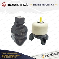 Front + Rear Engine Mount Kit for Hyundai Santa Fe CM 2.2L 2.4L D4EB D4HB G4KE