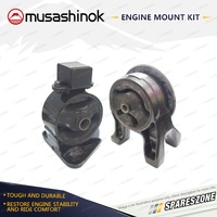 Front + Rear Engine Mount Kit for Hyundai Santa Fe CM 3.5L V6 FWD G6DC 09-12