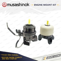 Front + Rear Engine Mount Kit for Hyundai Santa Fe CM 2.7L V6 4WD 3.3L