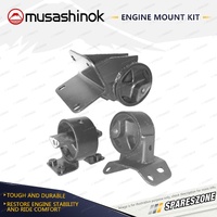 Front + Rear Engine Mount Kit for Jeep Grand Cherokee ZJ ZG 4.0L 6Cyl 4WD 96-99