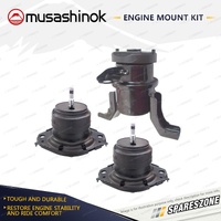 Front + Rear Engine Mount Kit for Jeep Grand Cherokee SRT8 WK WH 11-19