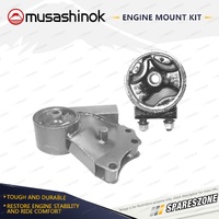 Front + Rear Engine Mount Kit for Kia Carens Mentor GLX SLX Sephia Shuma AFB243