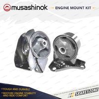 Front + Rear Engine Mount Kit for Kia Sportage KM 2.0L 4Cyl 4WD 2.7L V6 4WD