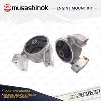 Front + Rear Engine Mount Kit for Kia Rio JB 1.4L G4EE 1.6L G4ED 05-11 Auto Man.