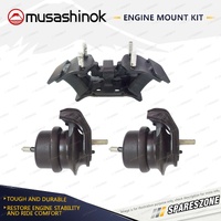 Front Rear Engine Mount with Brackets for Lexus LS430 UCF30R 4.3L V8 3UZFE Auto