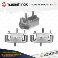 Front + Rear Engine Mount Kit for Mazda B1800 B2000 1.8 2.0L 4Cyl VC MA 77-85