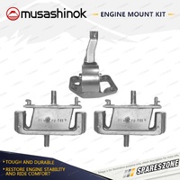 Front + Rear Engine Mount Kit for Mazda B2500 Bravo UN 2.5L 4Cyl T-Diesel WLAT