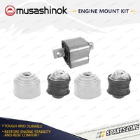 Front + Rear Engine Mount Kit for Mercedes Benz CLK320 A208 C208 A209 C209