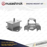 Front + Rear Engine Mount Kit for Mitsubishi Pajero NH NJ NK 3.0L V6 4WD 91-97