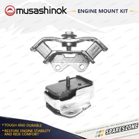 Front + Rear Engine Mount Kit for Mitsubishi L200 Express 4G63 80-86 Auto Man.