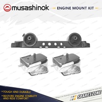 Front + Rear Engine Mount Kit for Mitsubishi Challenger PA 3.0L V6 4WD 6G72 Auto