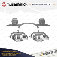 Front + Rear Engine Mount Kit for Mitsubishi Pajero NJ NK NL Triton MK 2.8L Man.