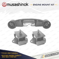 Front + Rear Engine Mount Kit for Mitsubishi L400 Express Starwagon WA Delica