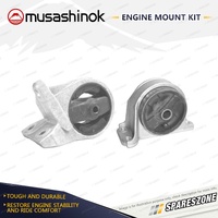 Front + Rear Engine Mount Kit for Mitsubishi Magna TE TF Verada KE KF 2.4L 3.5L