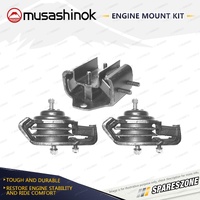 Front + Rear Engine Mount Kit for Nissan Silvia 200SX 240SX 180SX S13 S14 S15