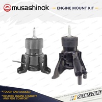 Front + Rear Engine Mount Kit for Nissan Elgrand E52 3.5L V6 FWD VQ35DE 8/10-On