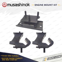 Front + Rear Engine Mount Kit for Nissan Navara D40 Pathfinder R51 2.5L T-Diesel