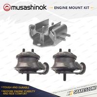 Front Rear Engine Mount with HIGAS for Nissan Skyline GTS25 R33 2.5L 6Cyl Turbo