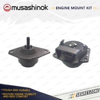 Front Rear Hydraulic Engine Mount Kit for Saab 900 2.1 16 2.0L 2.1L B202I B202L