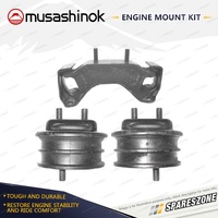 Front + Rear Engine Mount Kit for Subaru Impreza GD9 GG9 2.0L 4Cyl AWD Manual