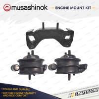 Front + Rear Engine Mount for Subaru Forester SF5 Impreza GC GF Liberty BC Man.