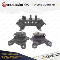 Front + Rear Engine Mount Kit for Subaru Outback H6 BHE 3.0L AWD EZ30D