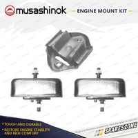 Front + Rear Engine Mount Kit for Suzuki Cappuccino EA11R Jimny SN413 1.3L 657cc