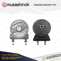 Front + Rear Engine Mount Kit for Suzuki SX4 RW416 RW420 1.6L 2.0L 4Cyl FWD