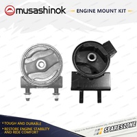 Front + Rear Engine Mount Kit for Suzuki Liana RH416 RH418 1.6L 1.8L M16A M18A