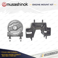 Front + Rear Engine Mount Kit for Suzuki SX4 RW420 2.0L 4Cyl 4WD J20A J20B