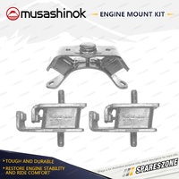 Front + Rear Engine Mount Kit for Toyota Celica TA22 TA23 1.6L 4Cyl 71-77 Manual