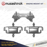 Front + Rear Engine Mount Kit for Toyota Landcruiser HJ47 HJ60 HJ61 HJ75 4.0L