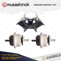 Front + Rear Genuine Engine Mount for Toyota Supra JZA80 3.0L 95-02 5 Spd Man.