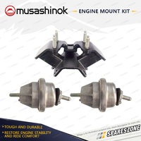 Front + Rear Genuine Engine Mount for Toyota Supra JZA80 3.0L 93-95 5 Spd Man.