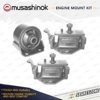 Front + Rear Engine Mount Kit for Toyota Hiace YH63 YH73 Liteace YM30 YM35 86-92