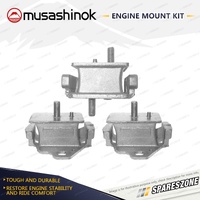 Front + Rear Engine Mount Kit for Toyota Hilux Surf VZN130 3.0L 4WD 3VZE 90-95