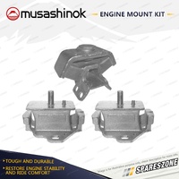 Front + Rear Engine Mount Kit for Toyota Hilux RZN147 RZN149 RZN154 2.0L 2.7L