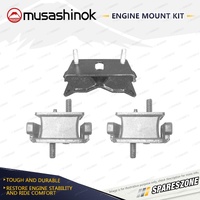 Front + Rear Engine Mount Kit for Toyota Landcruiser FZJ105R HZJ105R 4.2L 4.5L